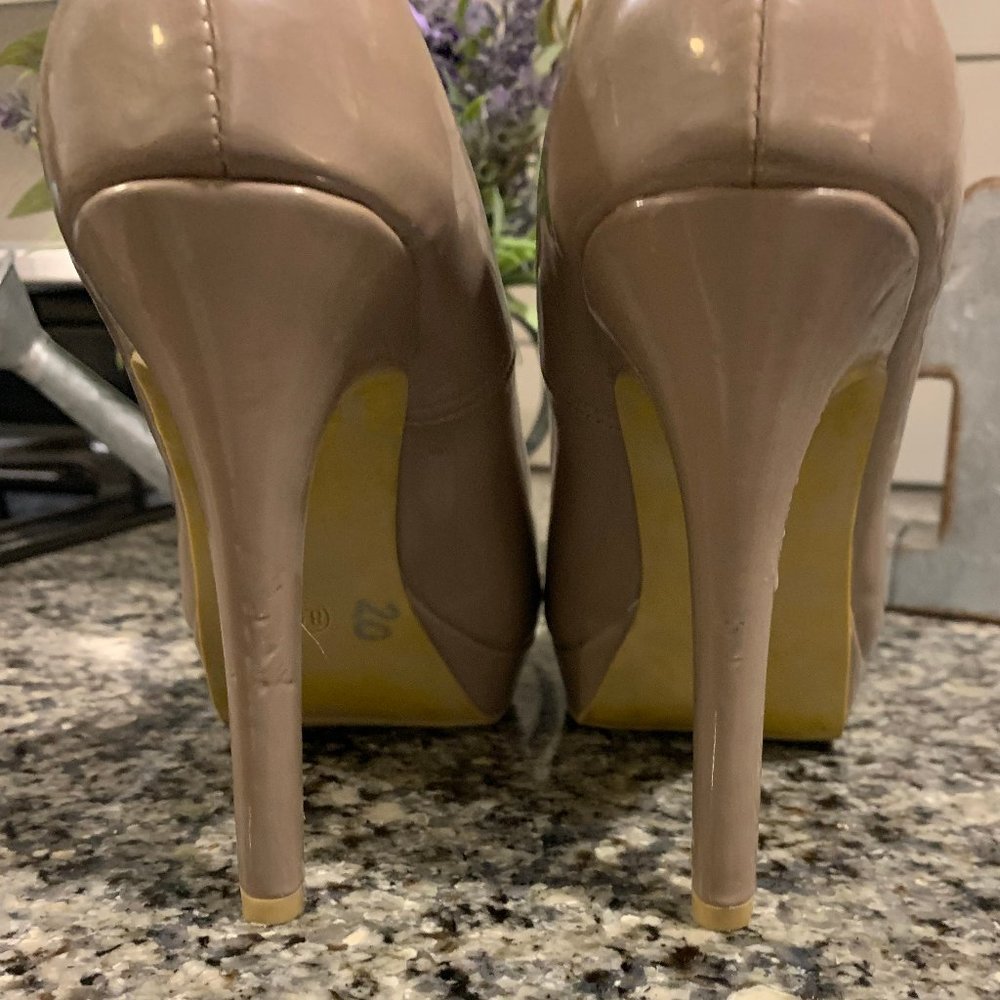 Steve Madden Beige P Reta Pumps Heels 8.5 - Picture 8 of 9